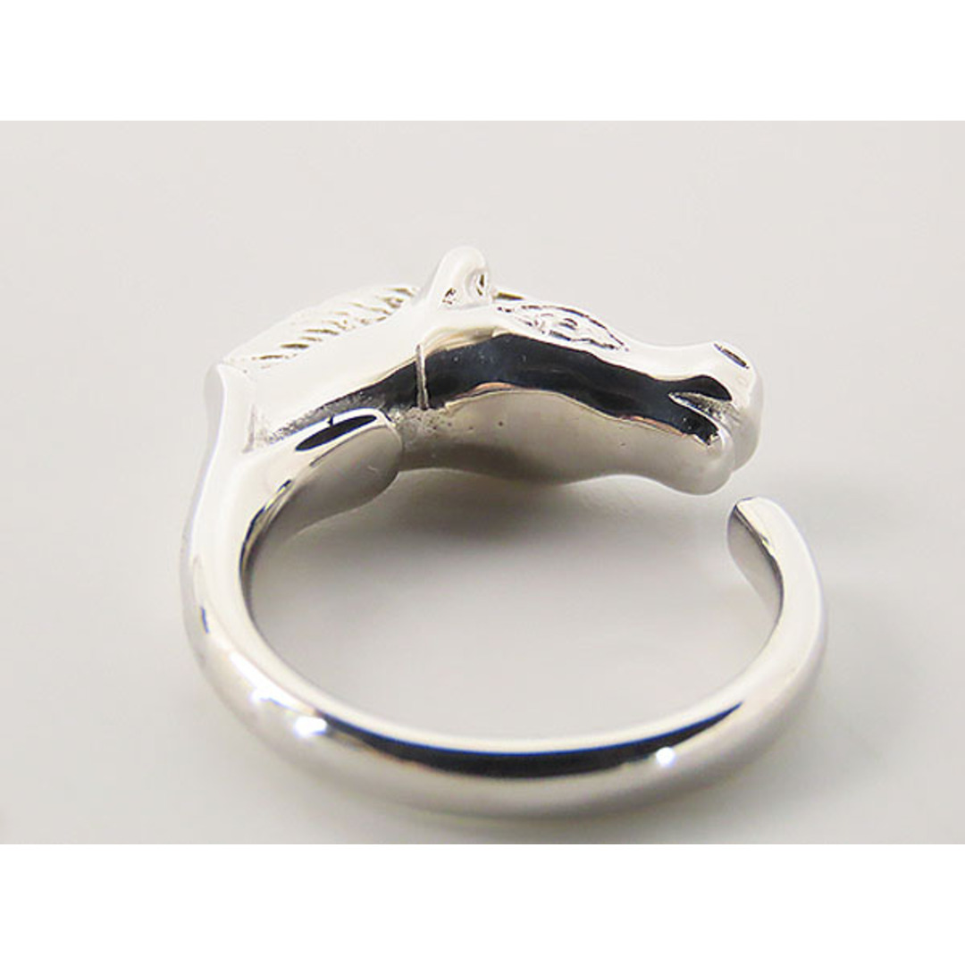 HERMES - 新品仕上げエルメスシュバルホースリング指輪ホースモチーフ