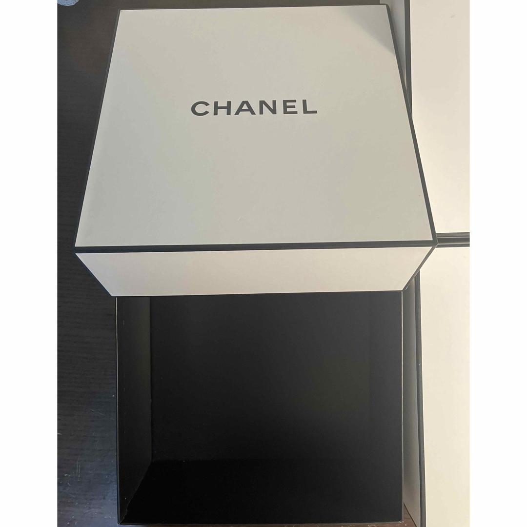 CHANEL - CHANEL シャネル ロゴ入り 大きめ ボックス 空箱 3点セット