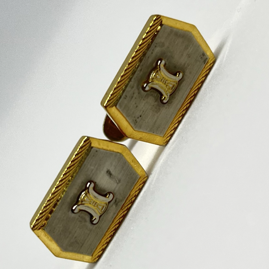 CELINE - CELINE セリーヌ カフス ゴールド ロゴマークの通販 by 245