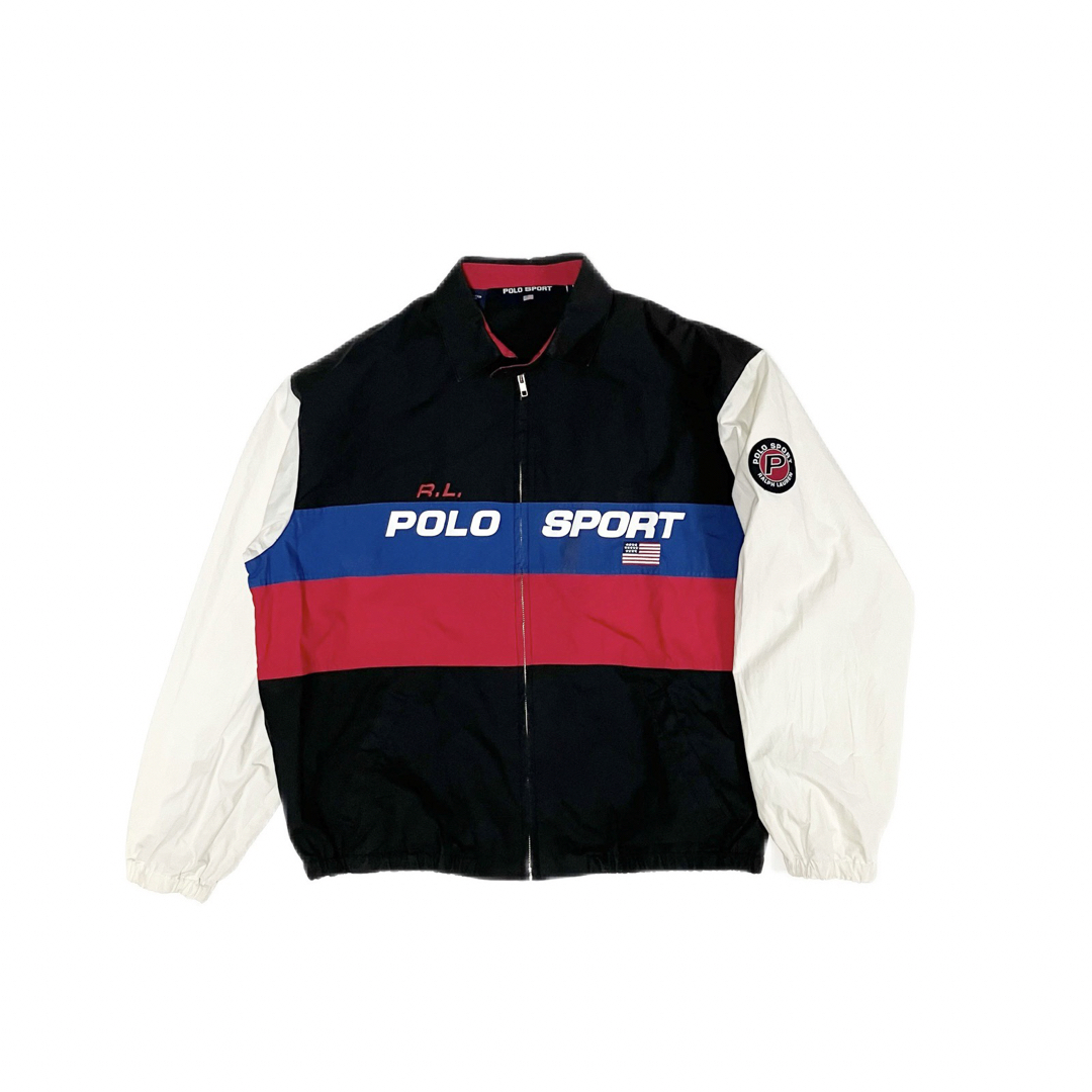 POLO RALPH LAUREN - L POLO ポロスポーツ 90's ナイロン ジャケット