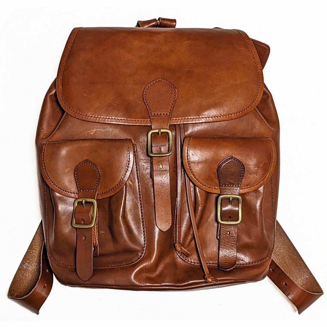 SLOW＆CO - SLOW レザーリュック 使用感 定価86,900円 スロウの通販 by