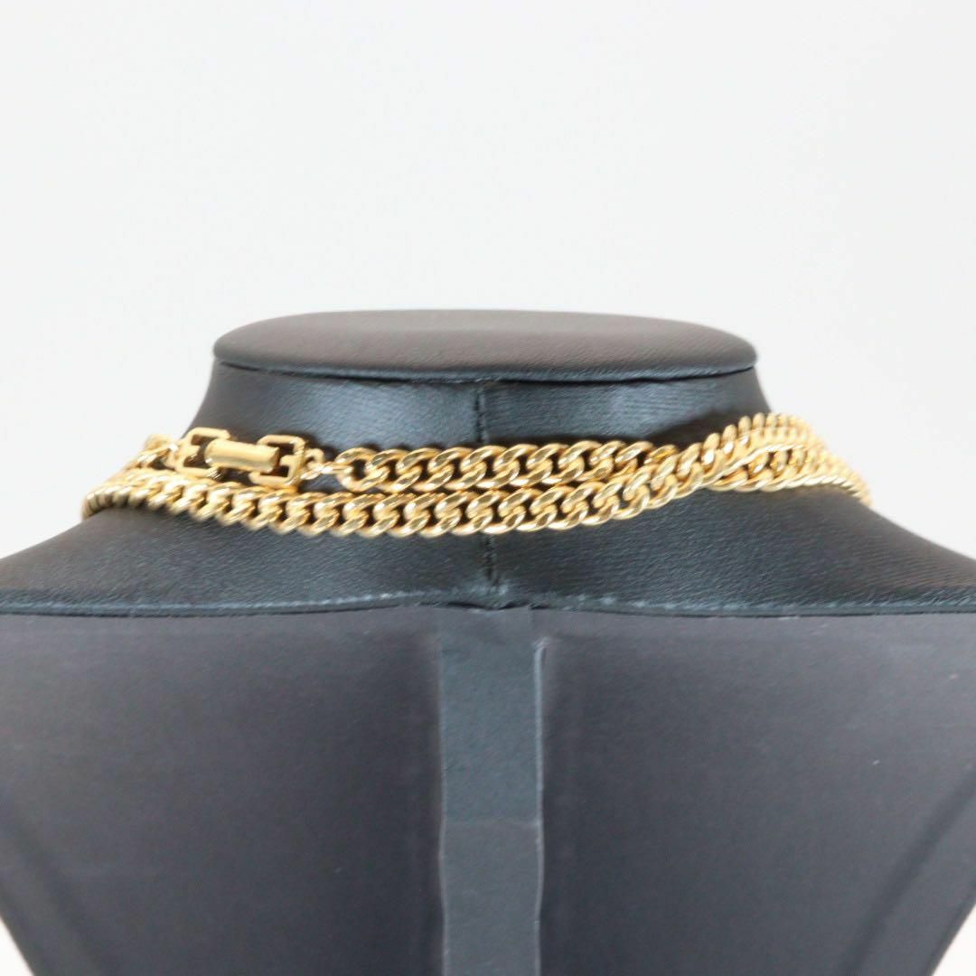 GIVENCHY ジバンシー 喜平 チェーン ロゴ ネックレス ゴールドの通販