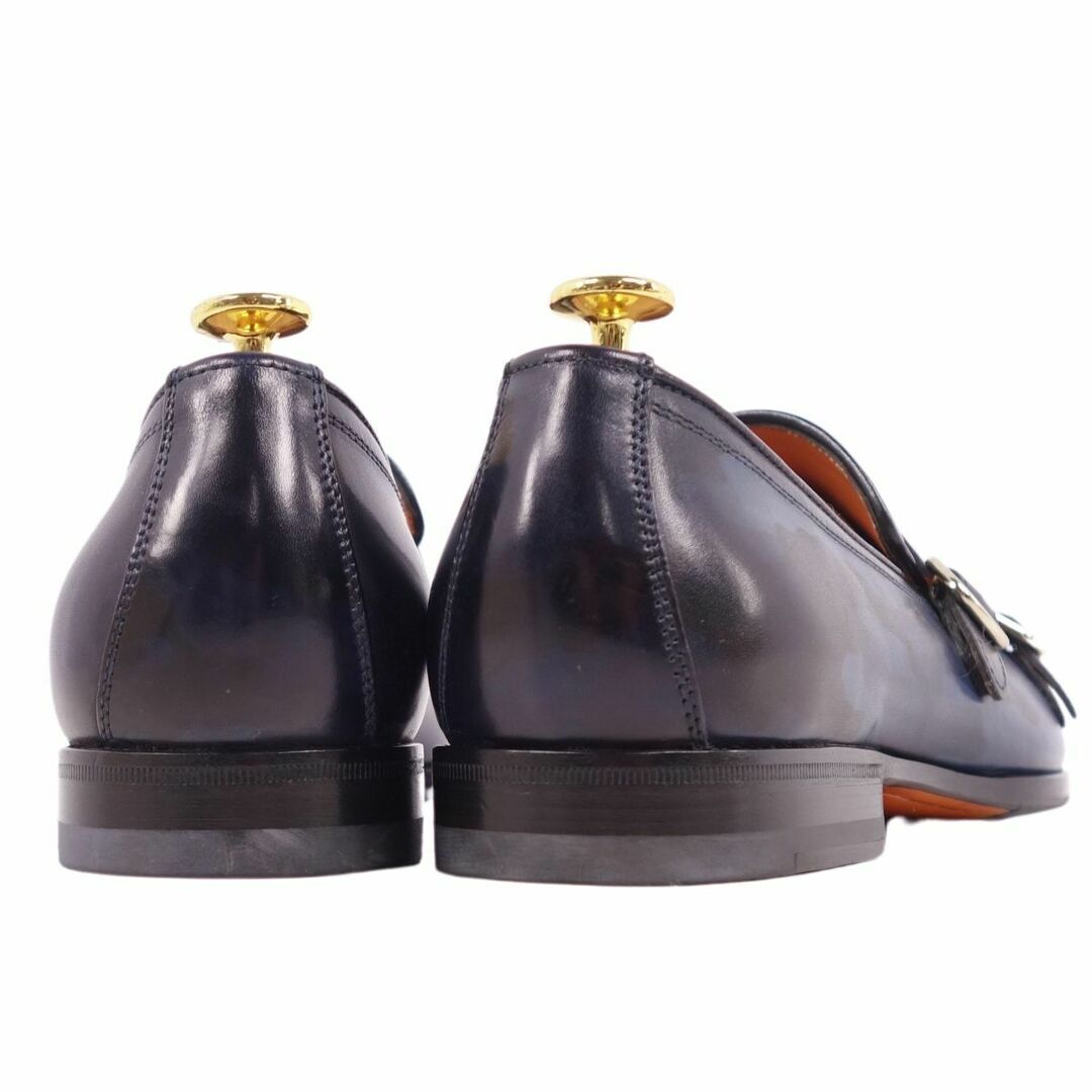 Santoni - 未使用 サントーニ Santoni レザーシューズ ダブルモンク