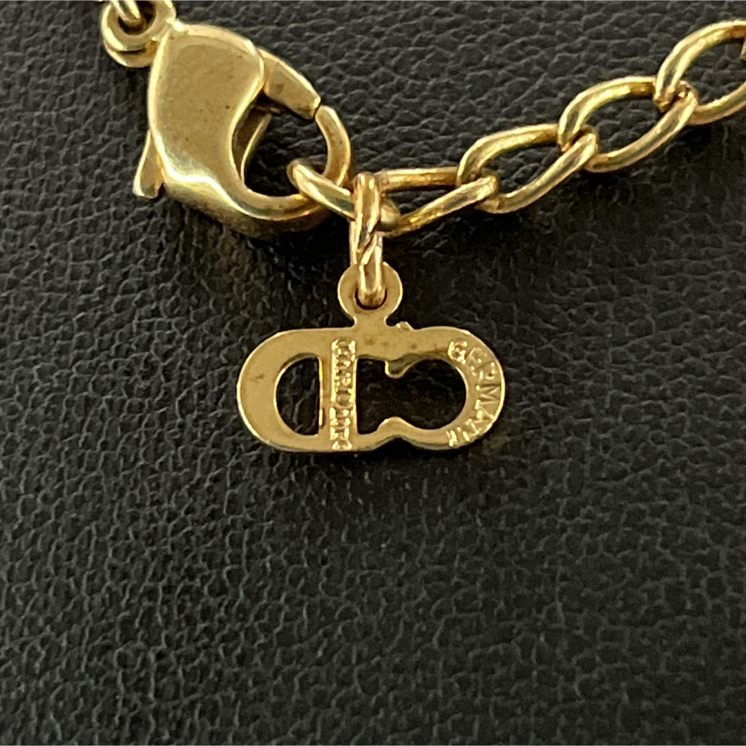 Christian Dior - Christian Dior ディオール ネックレス CDロゴ 刻印