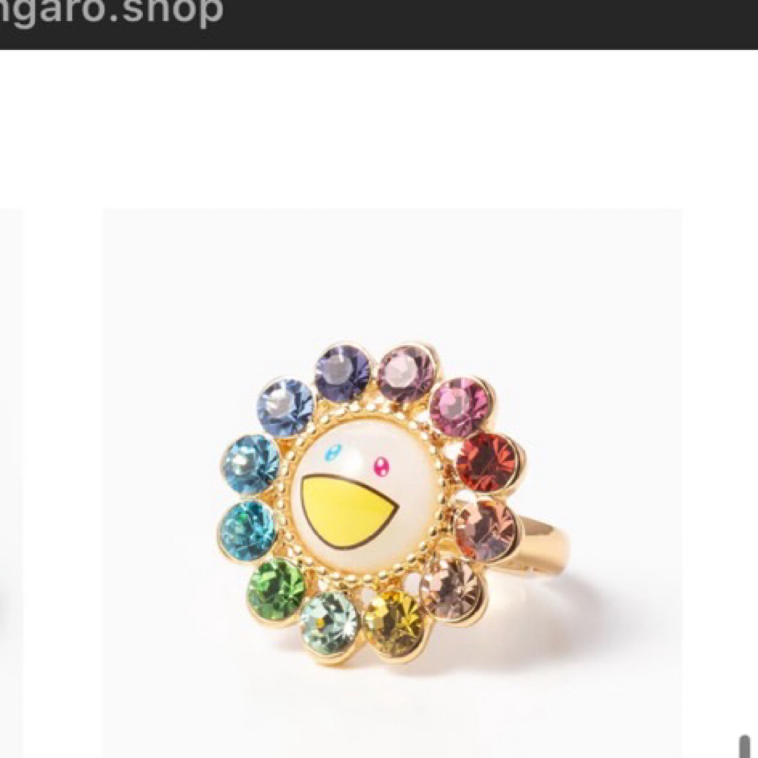 カイカイキキ 村上隆 kaikaikiki フラワー リング 指輪の通販 by LEGO