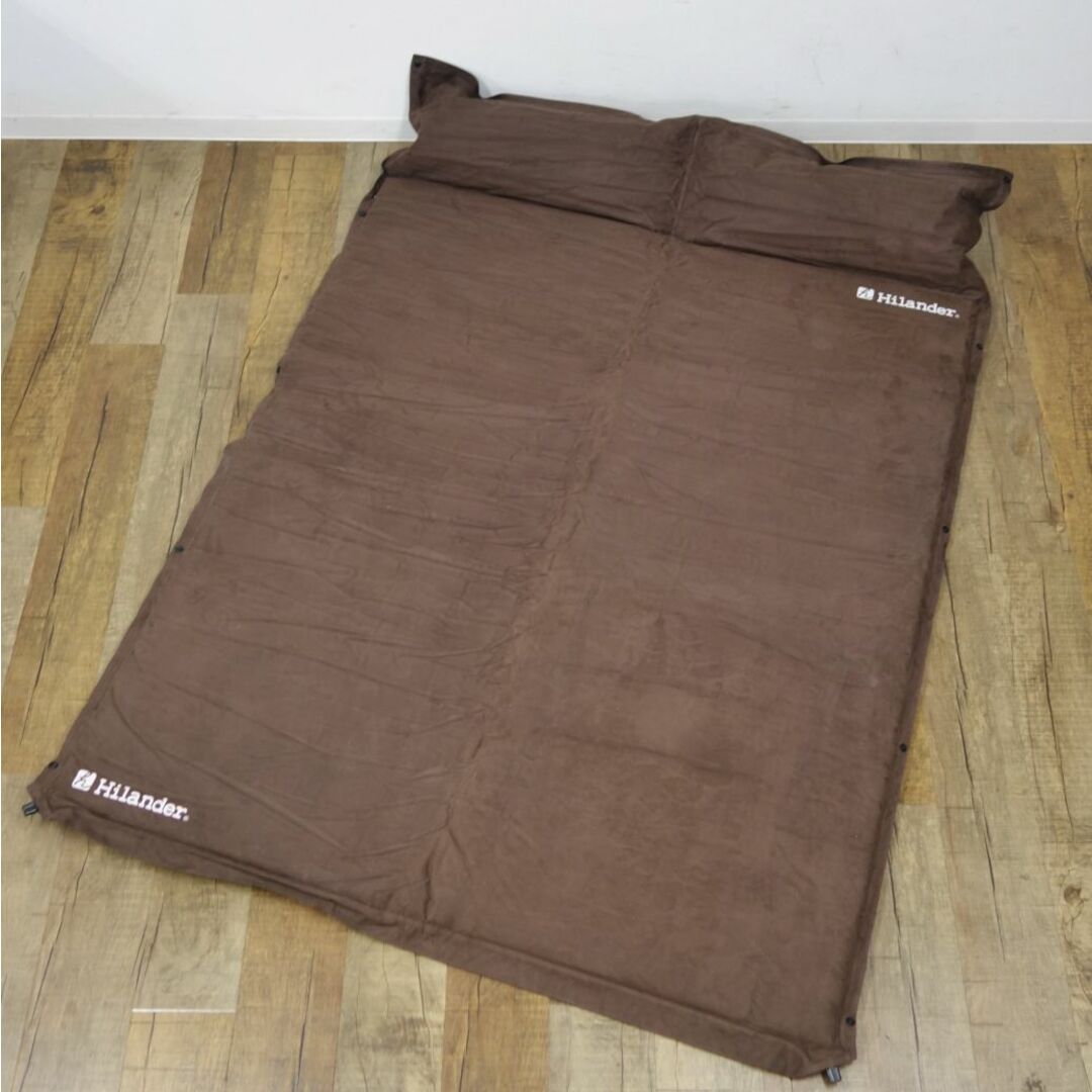 ハイランダー Hilander スエード インフレーターマット ダブル