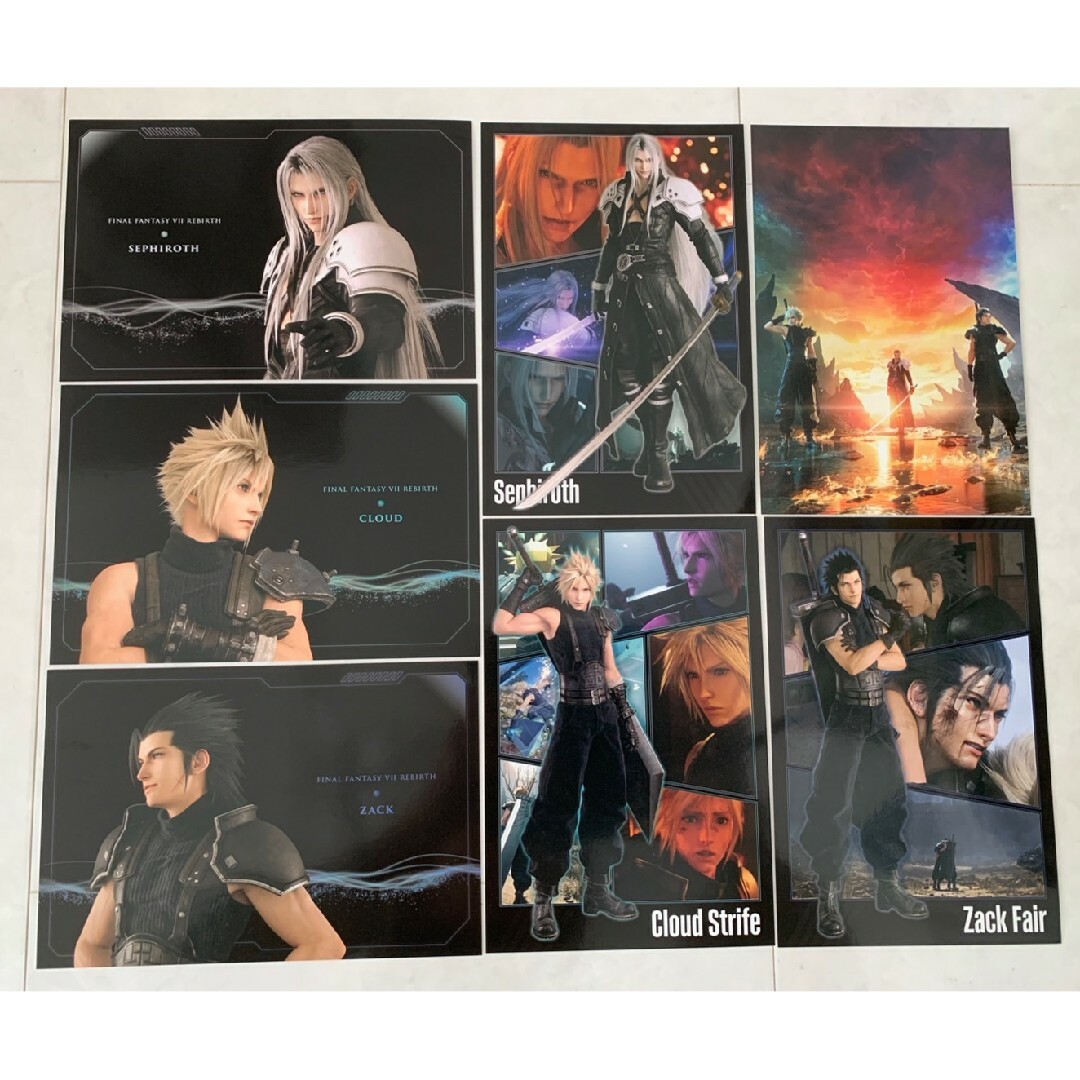 ファイナルファンタジーVII セフィロス クラウド ザックス ポスト