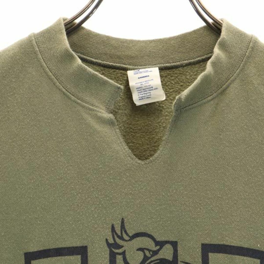 W)taps - ダブルタップス 日本製 ノースリーブ スウェット カーキ