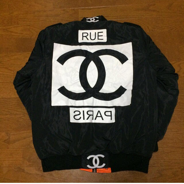 CHANEL MA-1 MA1 シャネル ブルゾン フライトジャケットの通販 by