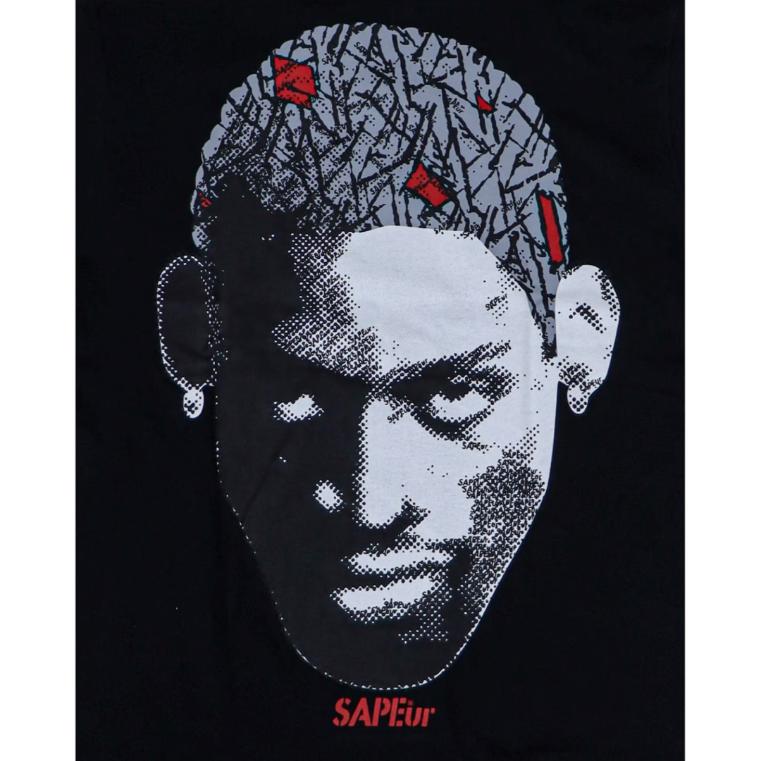 M SAPEur Tシャツ ロッドマン TEE サプール ブラック BLACKの通販 by