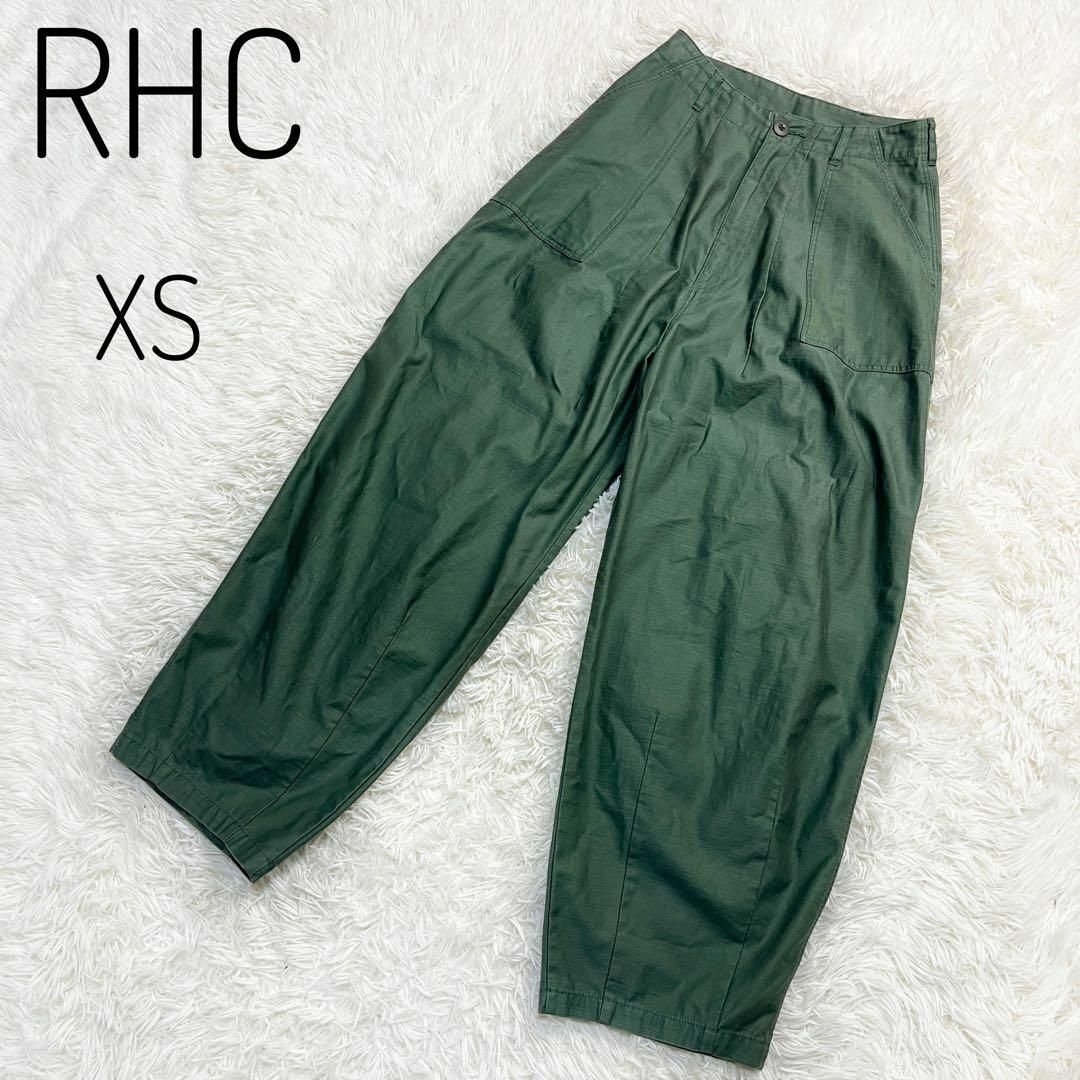 Ron Herman - ロンハーマン ワイドミリタリーパンツ XS パラシュート