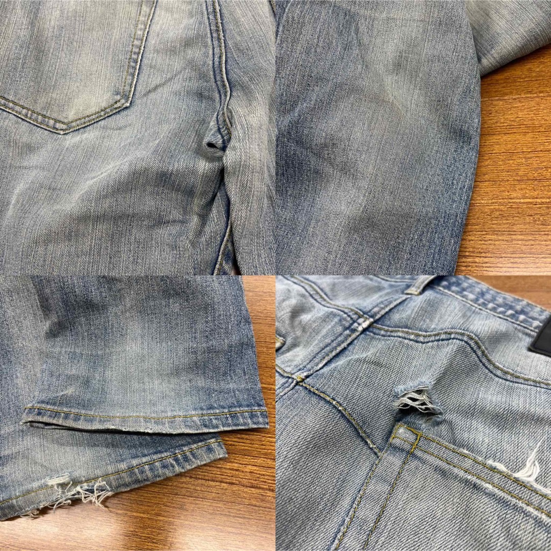 NUMBER (N)INE - K902 NUMBER (N)INE ダメージデニム パンツの通販 by