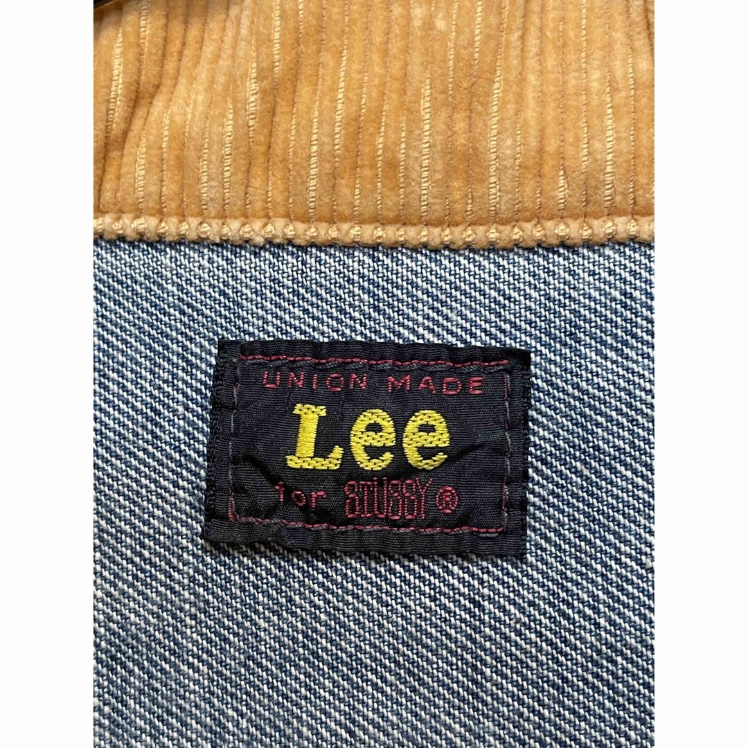 STUSSY - stussy lee コラボ ジージャン コーデュロイ デニム