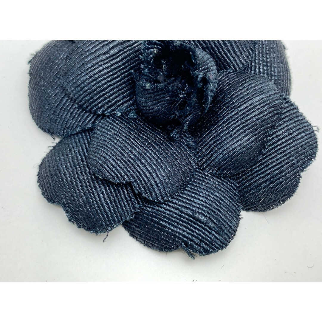 CHANEL - CHANEL シャネル デニム カメリア 花モチーフ フラワー