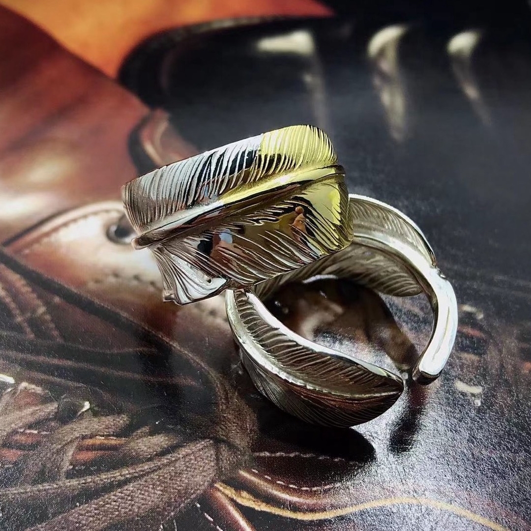 goro's - 18k特大先金フェザーリングの通販 by J's shop｜ゴローズなら