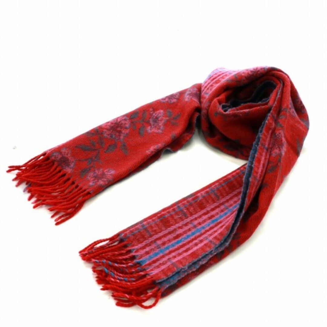 KENZO - ケンゾー KENZO マフラー ストール 花柄 チェック 総柄