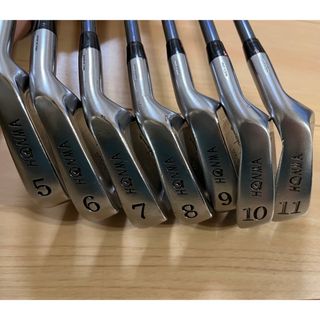 本間ゴルフ - 【貴重】HONMAアイアン7本セット(5番〜11番)LB-300の通販