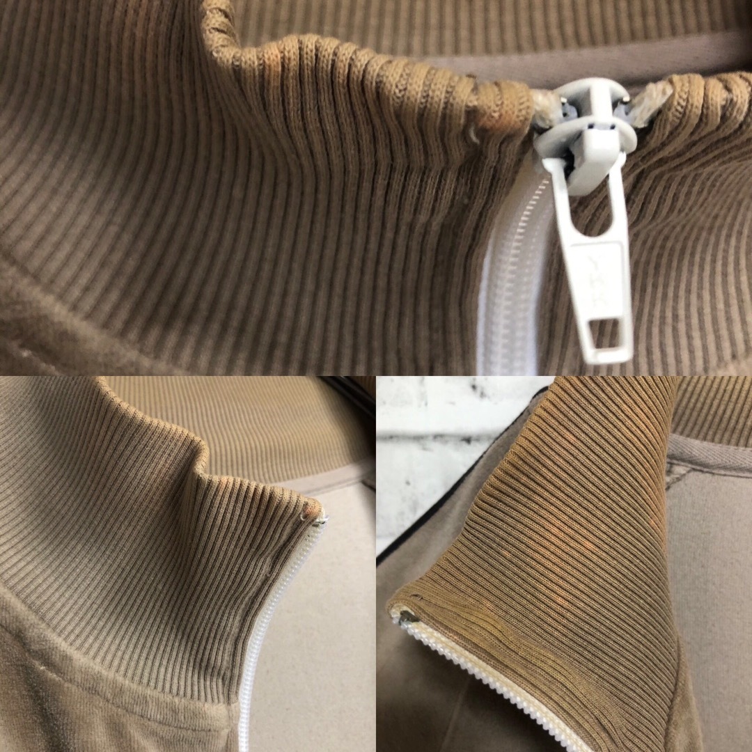 FRED PERRY - Fred Perry⭐️ベロアトラックジャケット L ベージュ×黒