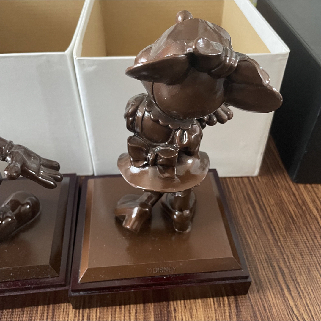 Disney - ミッキー ミニー ブロンズ像 銅像 フィギュアの通販 by enna