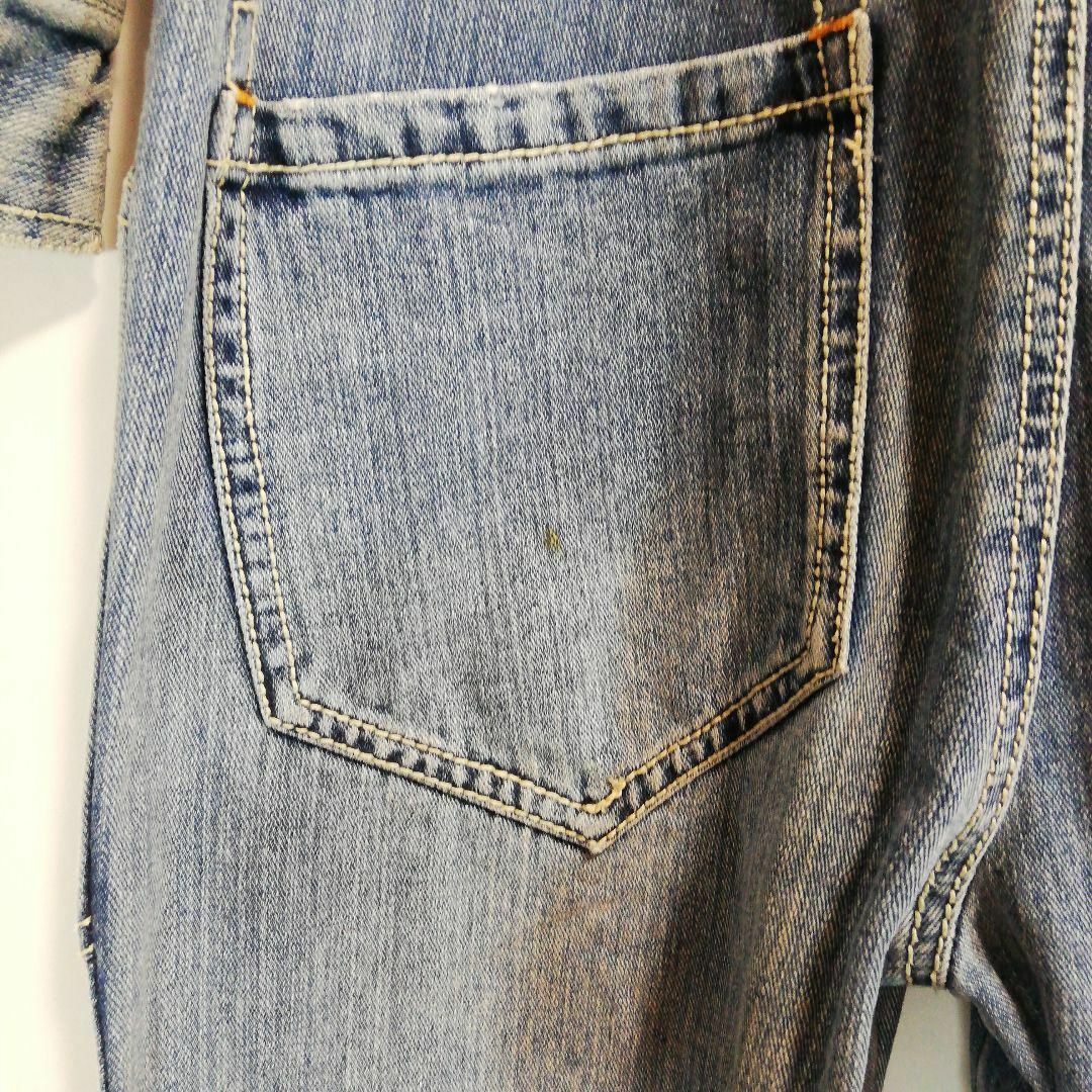 AVIREX - AVIREX レディース 2WAY オールインワン つなぎ デニム 半袖