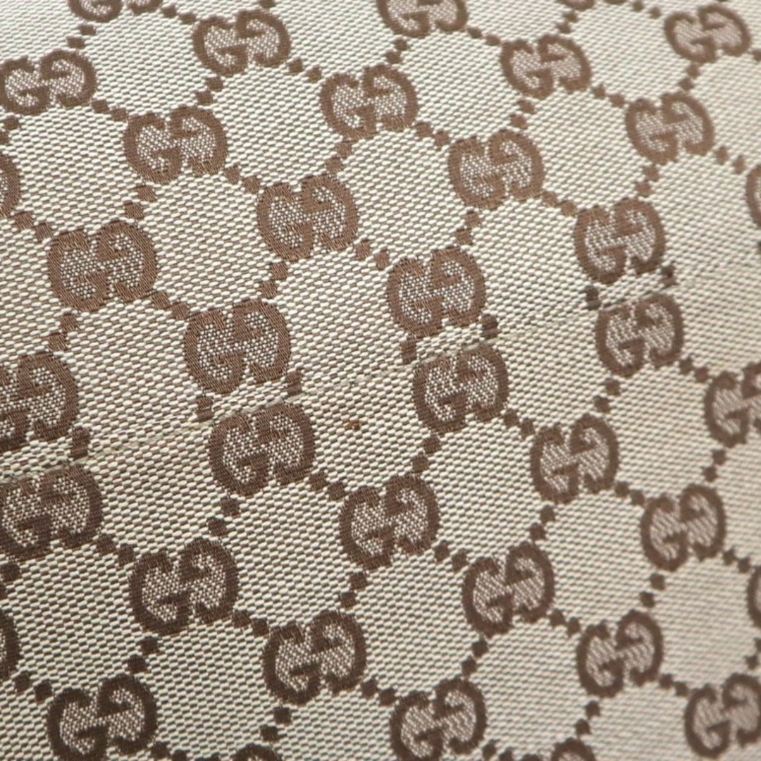 GUCCI - 【GUCCI】グッチ ボストンバッグ GGキャンバス×レザー