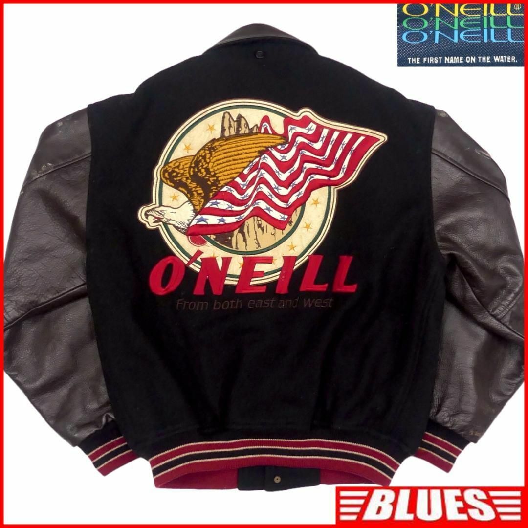 O'NEILL - O'NEILL オニール スタジャン 古着 レザー 日本製 M 本革