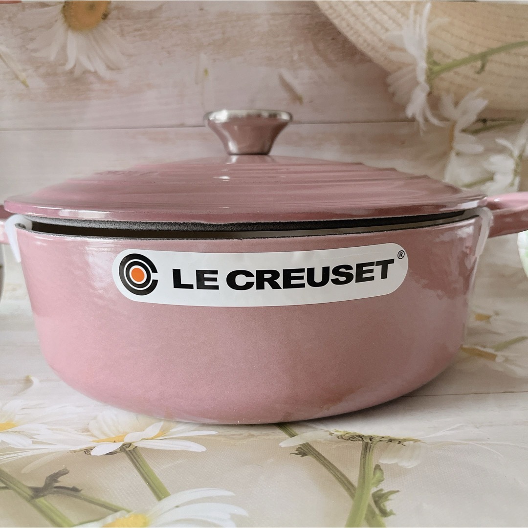 LE CREUSET - ♡ルクルーゼ ココットジャポネーズ モーヴピンク 24cm