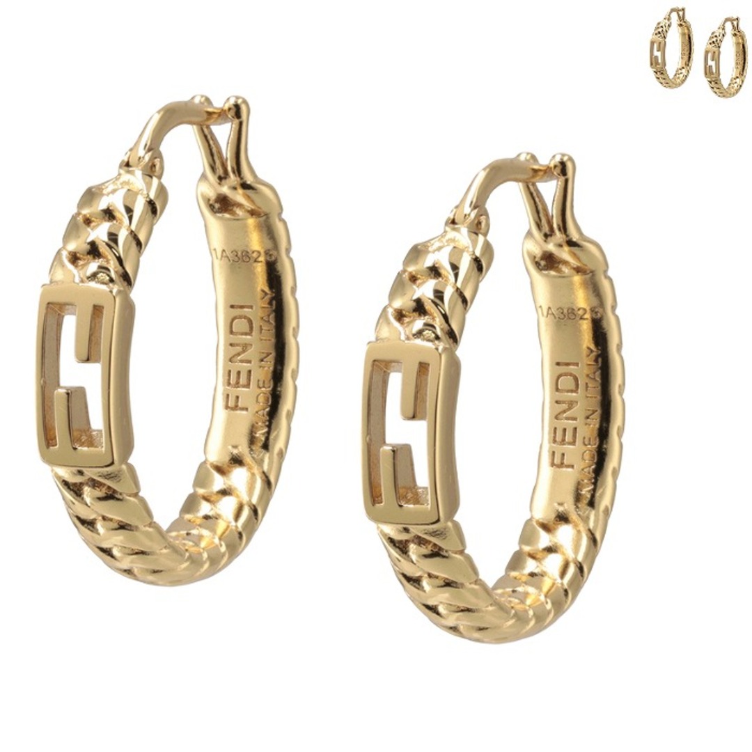 FENDI - フェンディ FENDI ピアス スモール BAGUETTE FFロゴ リンク