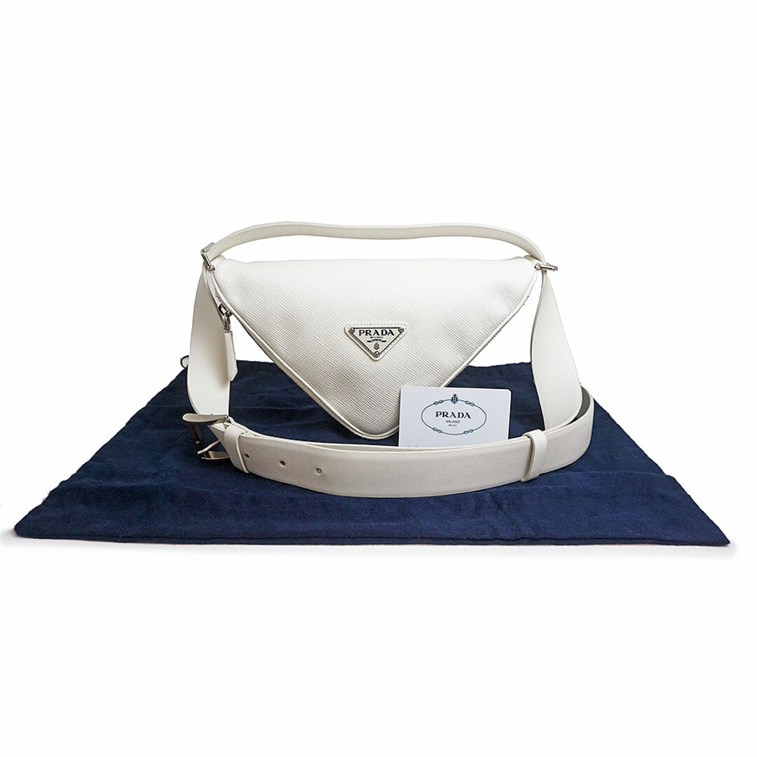 プラダ トライアングル 三角ロゴプレート ワンショルダーバッグ