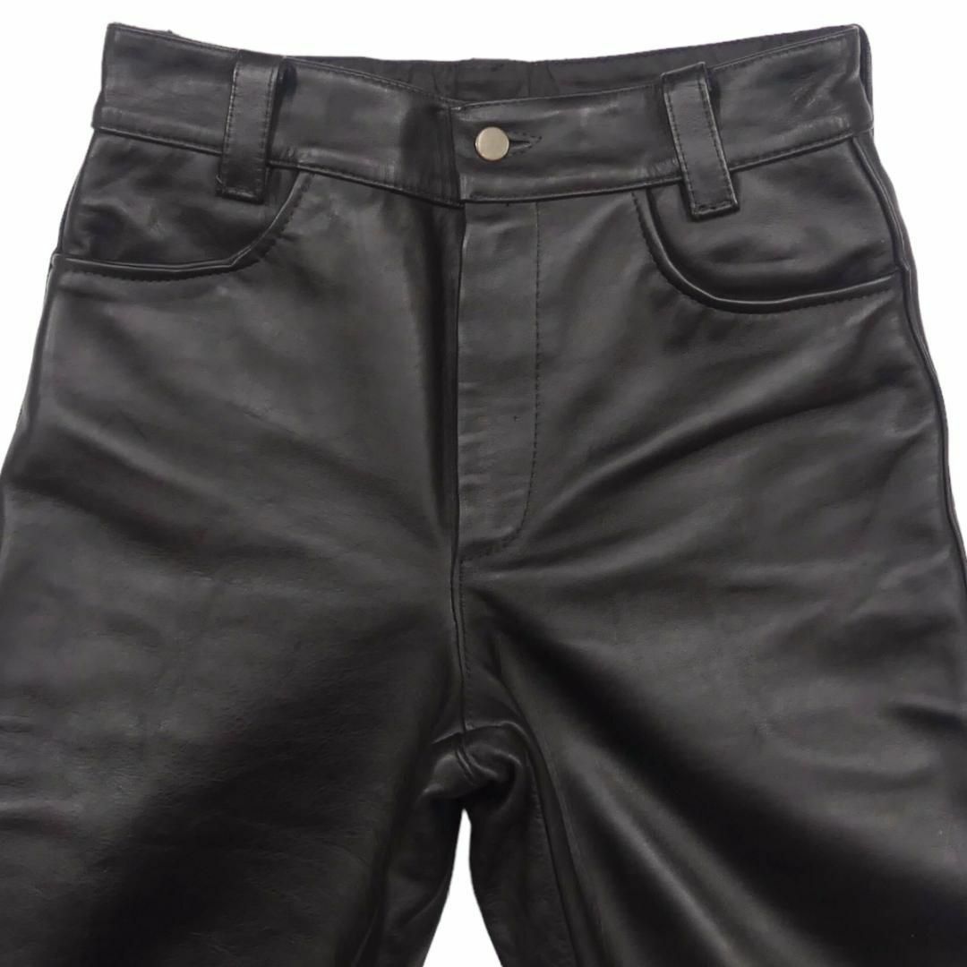 VANSON - VANSON バンソン レザーパンツ 本革 W32 ストレート HH9608の