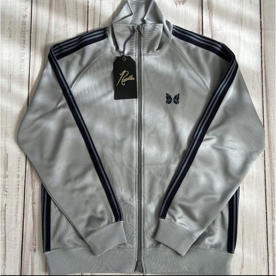Needles - needles studious 別注 23ss トラックジャケット グレー Mの