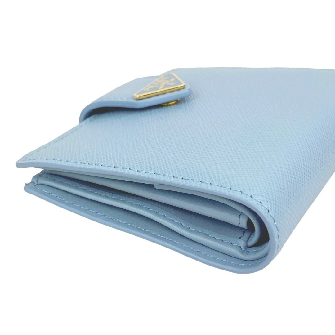 PRADA - □未使用□ プラダ 二つ折り コンパクト 財布 プレート