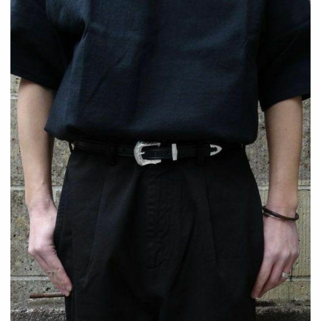 TORY LEATHER - TORY LEATHER WESTERN BELT 32 新品 タグ付き 黒の通販