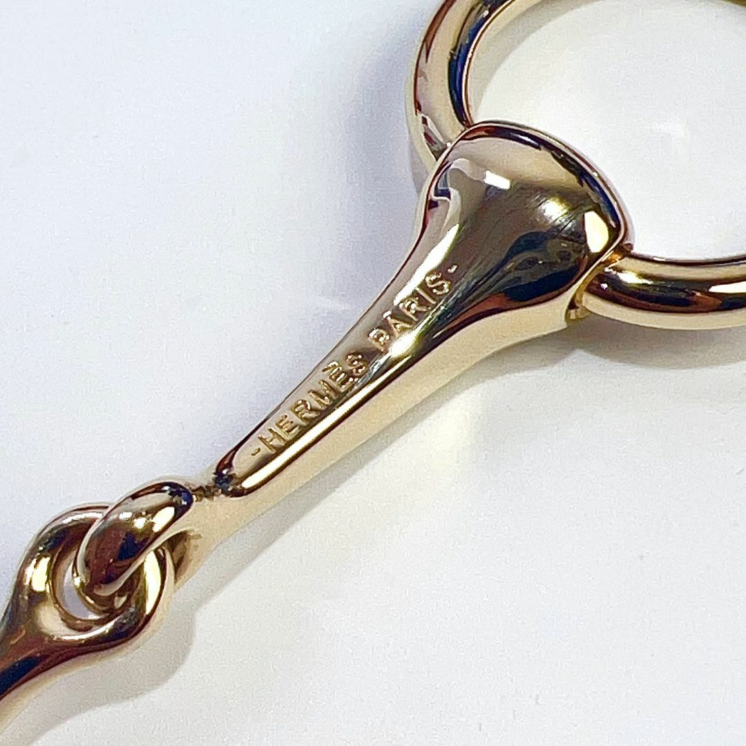 HERMES - HEMERS エルメス MORS 2 モールドゥ スカーフ リング 美品の