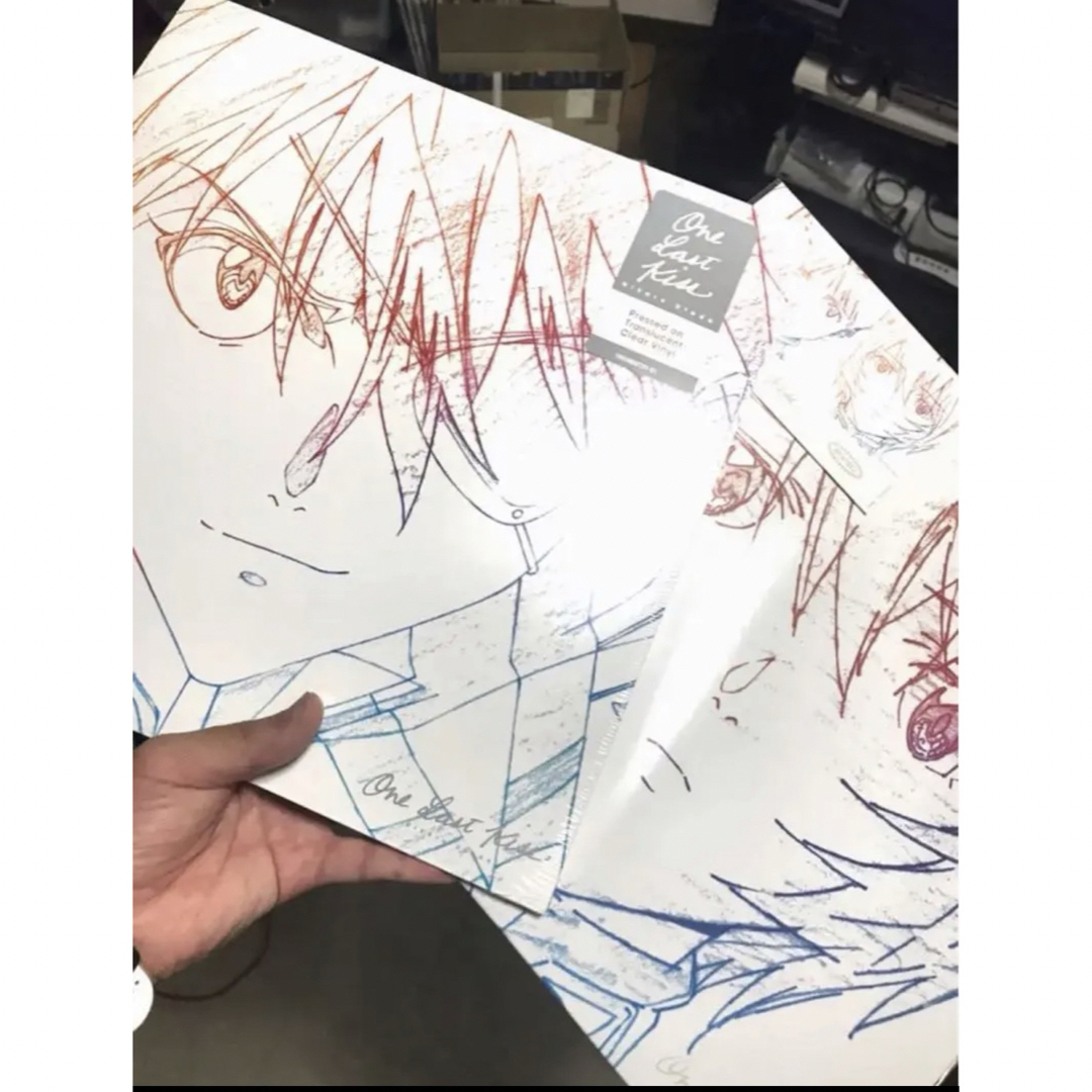 宇多田ヒカル One Last Kiss LP レコードの通販 by co's shop｜ラクマ