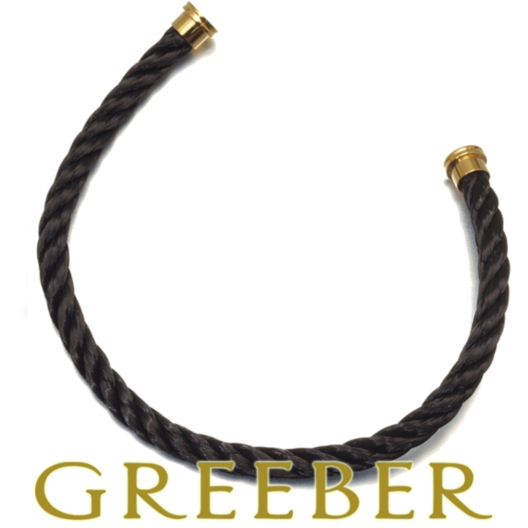 FRED - フレッド ブレスレット用コード フォース10 LM ブラック 16刻印