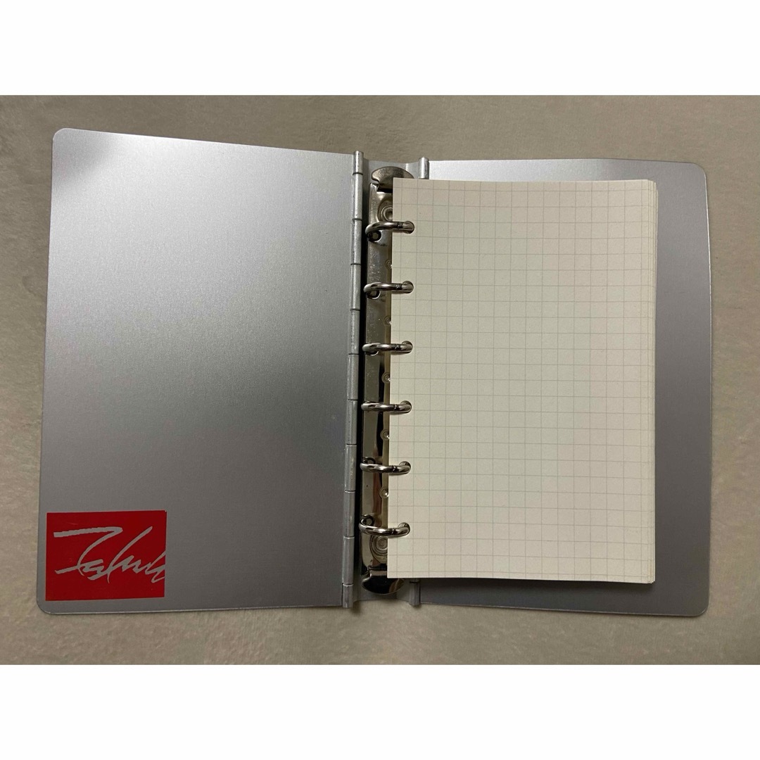 MUJI (無印良品) - 無印良品 アルミ システムバインダー 手帳ケース 6