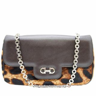 Salvatore Ferragamo（レオパード ・ ショルダーバッグ）のフリマ