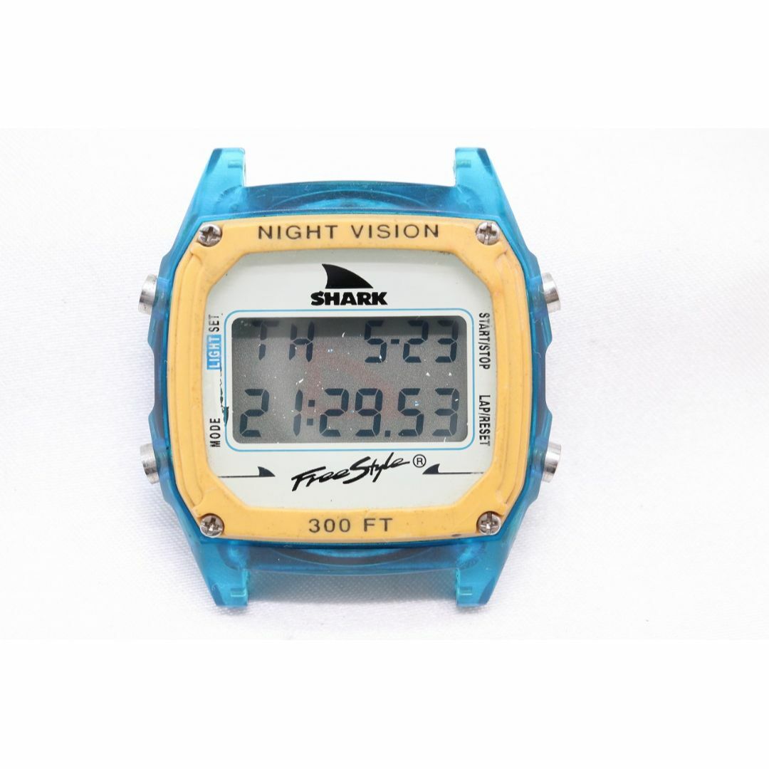 W151-40】動作品 シャーク フリースタイル 90年代 腕時計 フェイスのみ