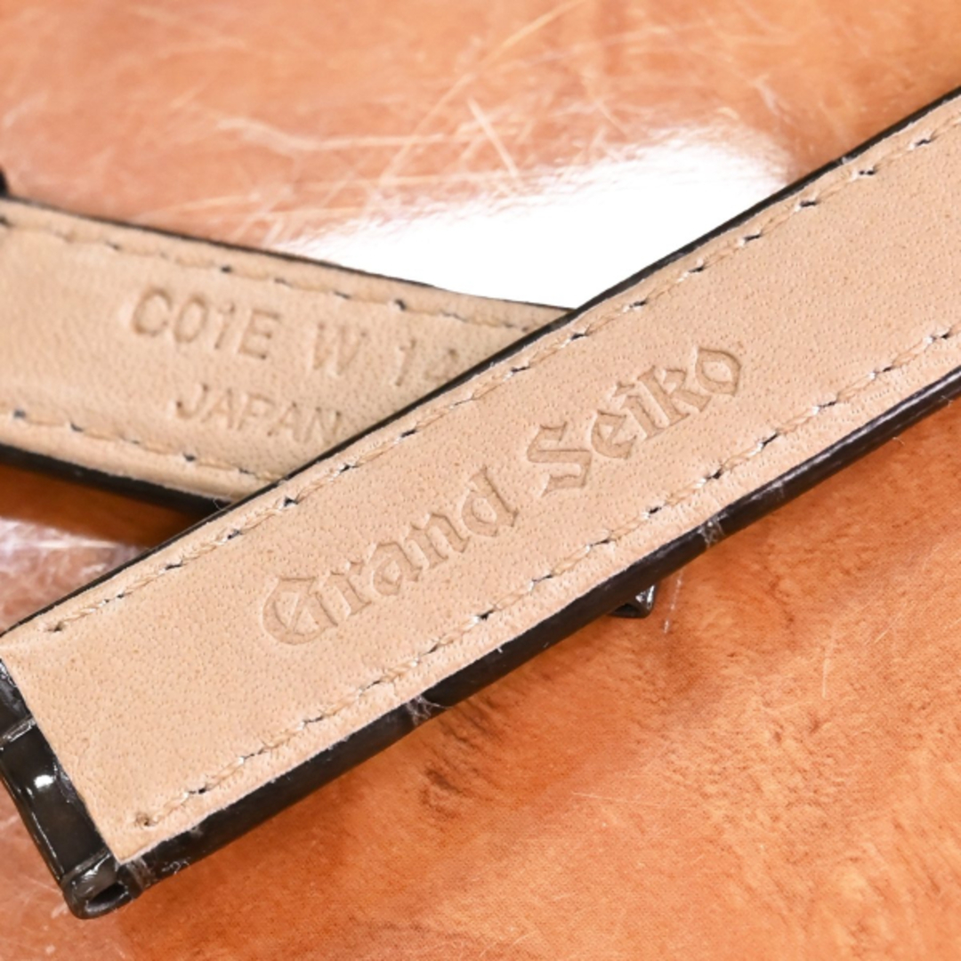 Grand Seiko - 本物 新品 グランドセイコー 純正品 クロコダイルレザー