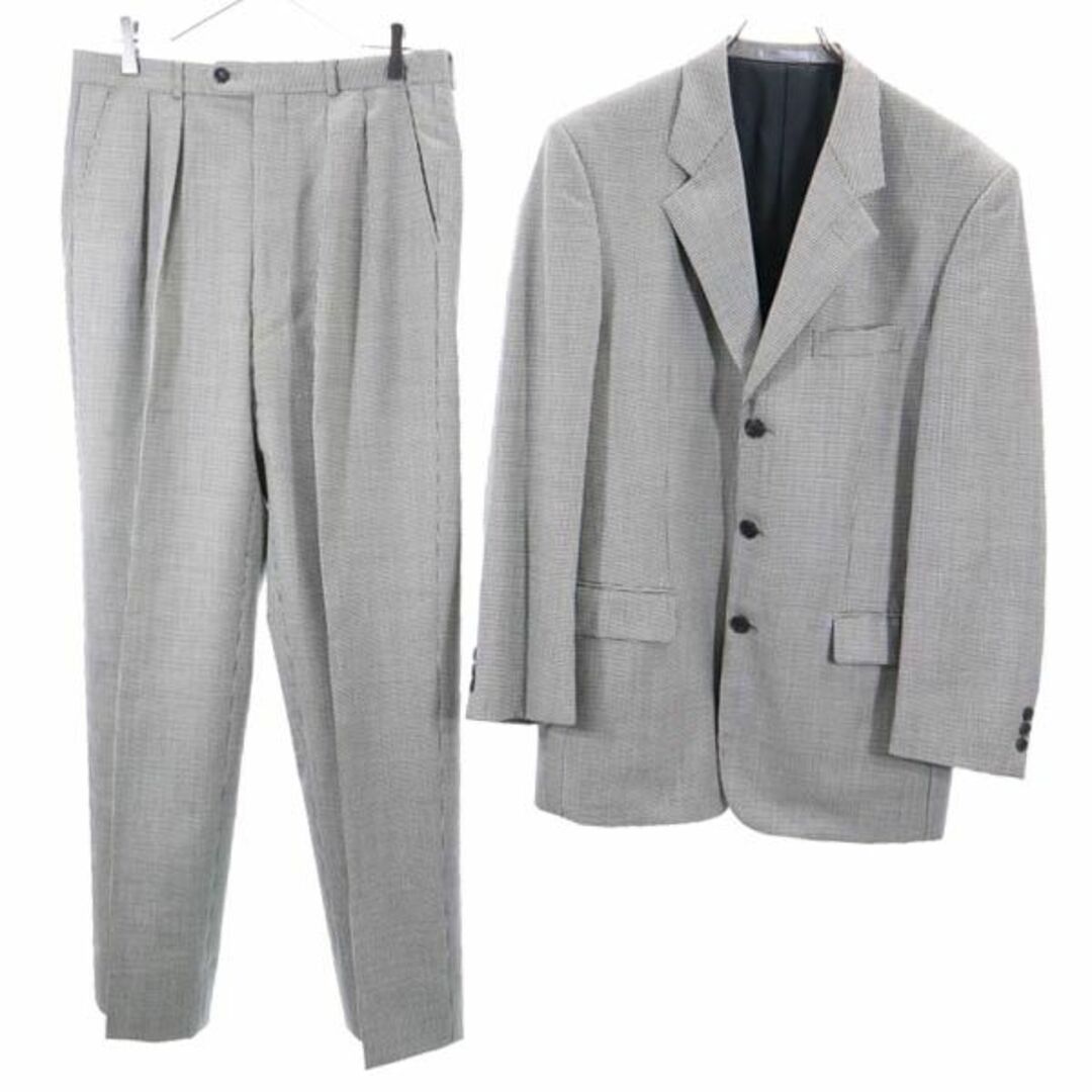 Paul Smith - ポールスミス 千鳥格子柄 スーツ 上下 セットアップ L 黒