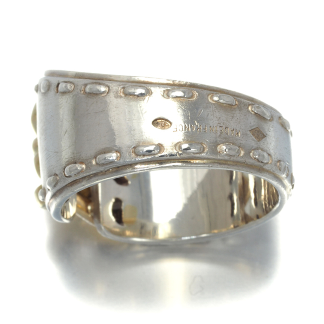 HERMES - エルメス リング メキシコ ヴィンテージ 51号 K18YG/シルバー