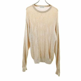 BURBERRY - バーバリーズ 90s シルク100％ オールド 長袖 セーター M