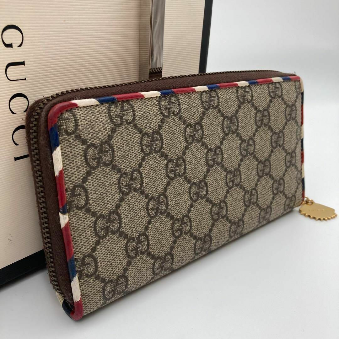 GUCCI - 極美品✨グッチ 長財布 ナイトクーリエ UFO タイガー PVC GG柄