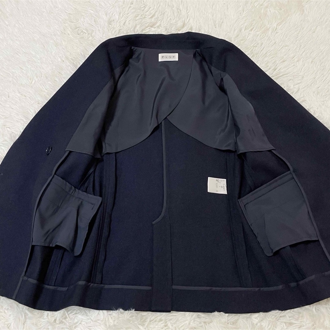 PLST - 美品♡プラステ テーラードジャケット 紺ブレ 金ボタン