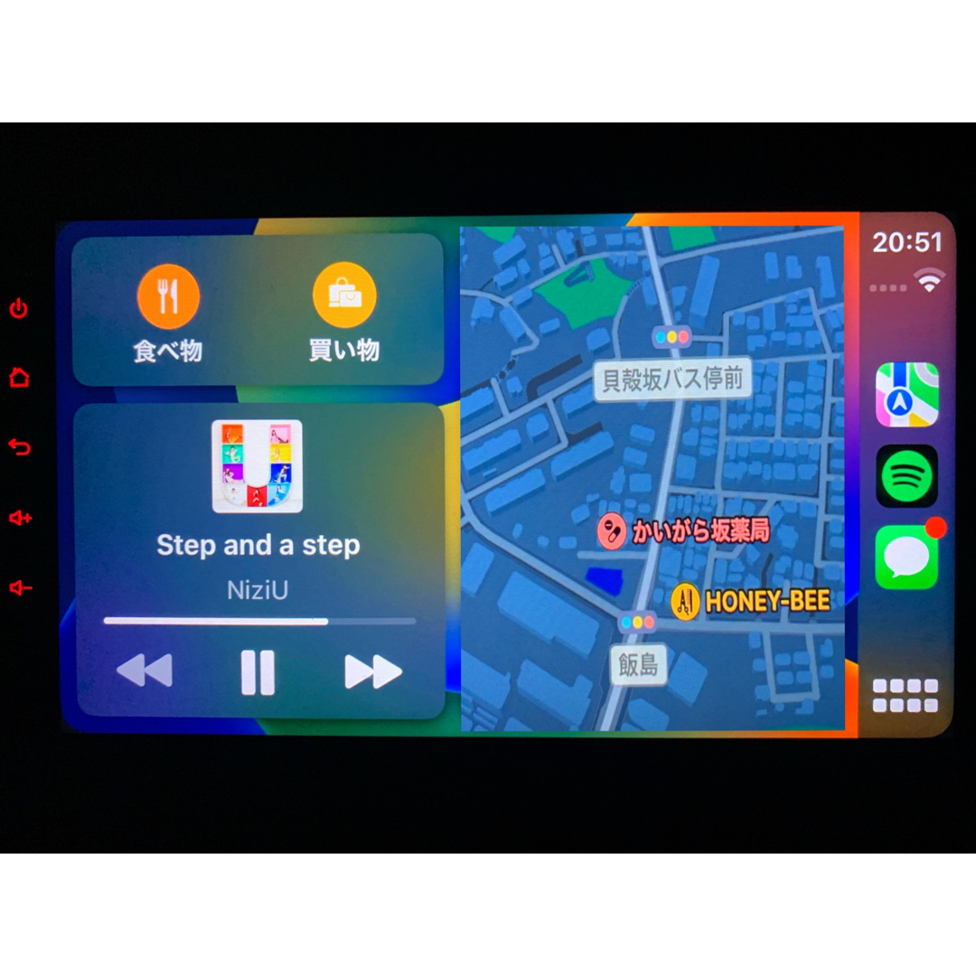 9インチ30トヨタプリウスAndroidナビディスプレイオーディオCarPlayの