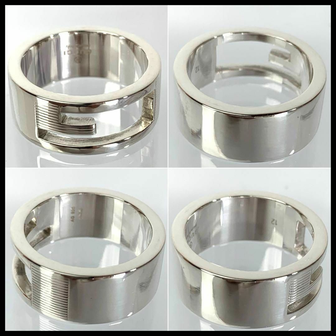 GUCCI - グッチ Gリング シルバー925 刻印サイズ12 （日本サイズ11