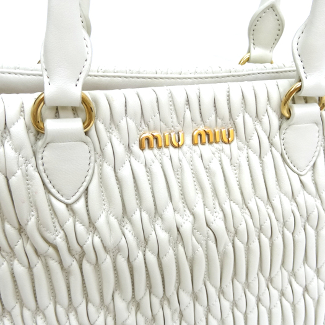 MIU MIU - ミュウミュウ マテラッセ 2way ハンドバッグ ナッパ