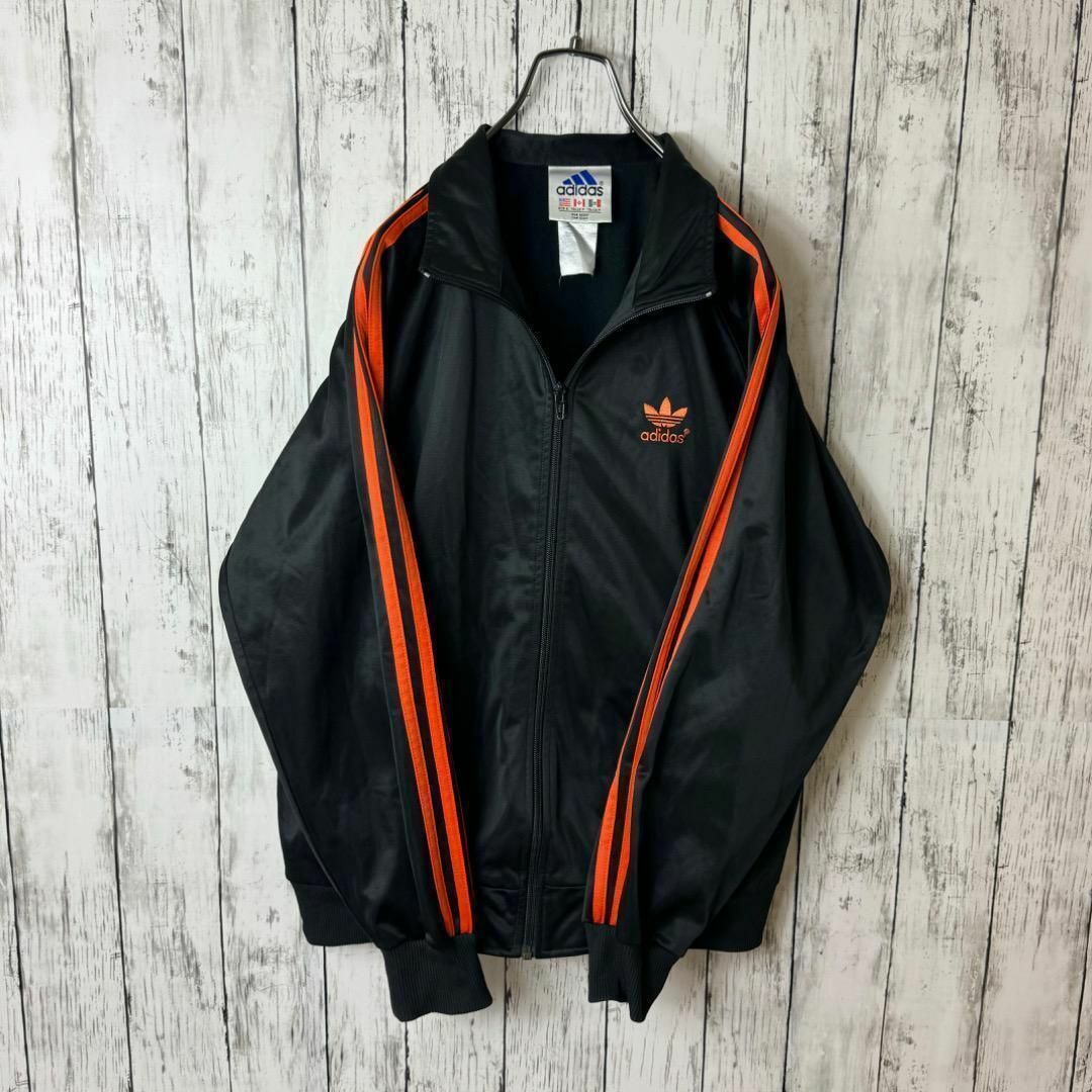 adidas - 【希少】オールド アディダス M相当 トラックジャケット 刺繍