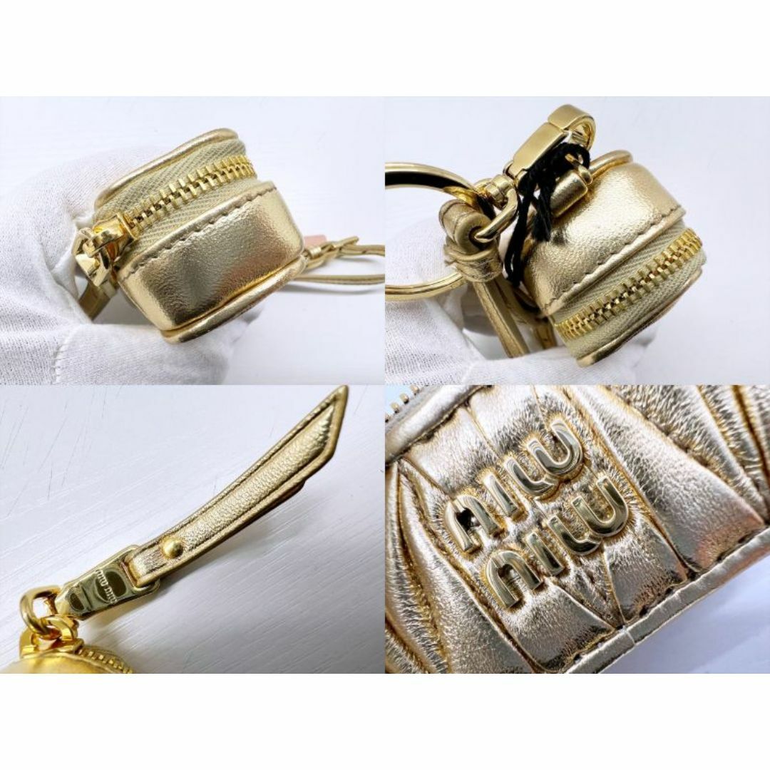 MIU MIU - 未使用保管 ミュウミュウ マテラッセ バッグ バッグチャーム